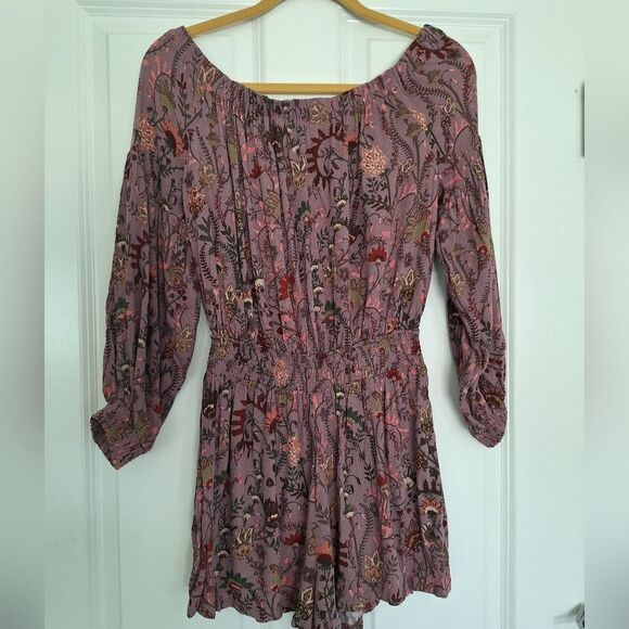 Free People Multicolor Romper Size M - Picture 1 of 8